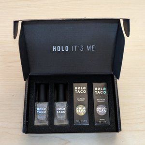 EUC Holo Taco - Scattered and Flakie Holo Top Coats and Base Coat